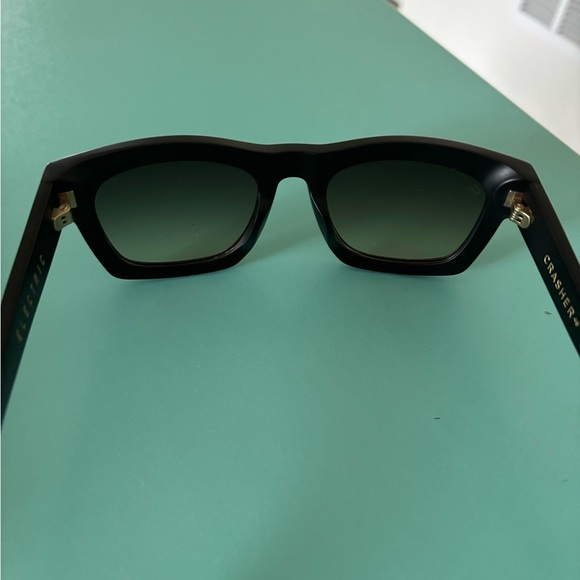 Electric Family Black Frame Sunglasses with Dark Gradient Lenses - Picture 4 of 5